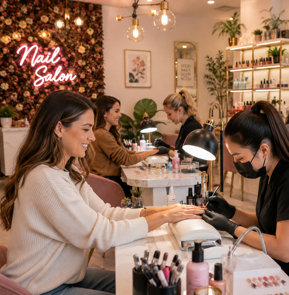 Nail salon industry accounting and bookkeeping support