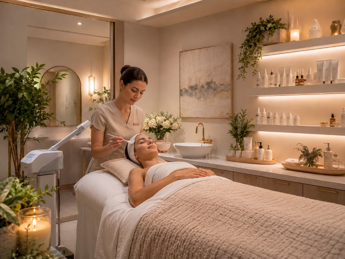 Spa and esthetics industry accounting and bookkeeping support